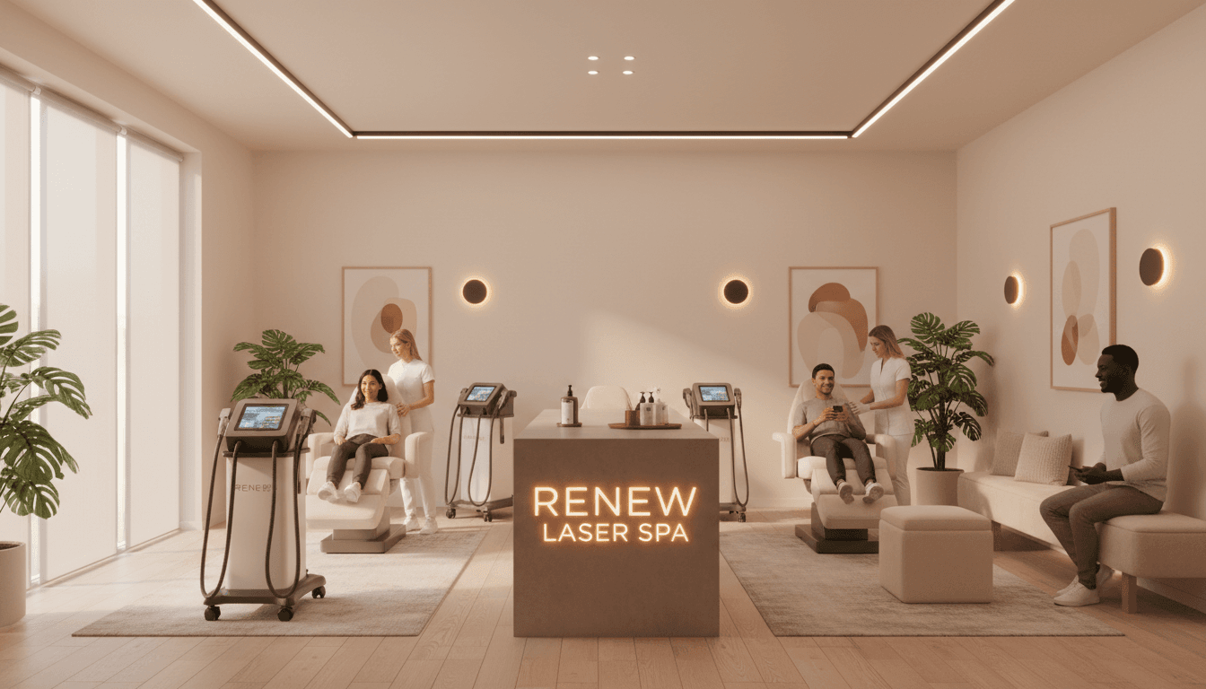 Modern laser and beauty studio in Glendale with advanced equipment